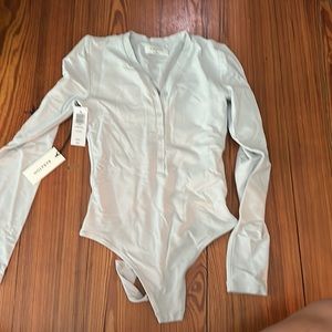 Chrome aritzia bodysuit
